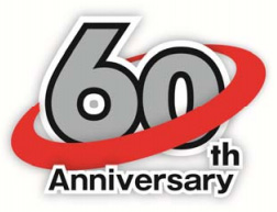 菱光産業60周年記念ロゴ